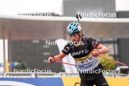 03.08.2024, Sandnes, Norway (NOR): Andreas Aas (NOR) - BLINK24 Festival Biathlon - Sandnes (NOR). www.nordicfocus.com. © Nordnes/NordicFocus. Every downloaded picture is fee-liable.