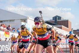 02.08.2024, Sandnes, Norway (NOR): Elvira Oeberg (SWE) - BLINK24 Festival Biathlon - Sandnes (NOR). www.nordicfocus.com. © Manzoni/NordicFocus. Every downloaded picture is fee-liable.