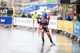 03.08.2024, Sandnes, Norway (NOR): Mats Oeverby (NOR) - BLINK24 Festival Biathlon - Sandnes (NOR). www.nordicfocus.com. © Manzoni/NordicFocus. Every downloaded picture is fee-liable.