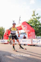 02.08.2024, Sandnes, Norway (NOR): Philipp Horn (GER) - BLINK24 Festival Biathlon - Sandnes (NOR). www.nordicfocus.com. © Manzoni/NordicFocus. Every downloaded picture is fee-liable.