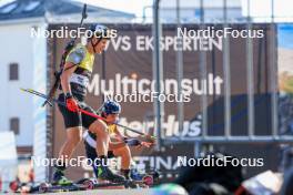 02.08.2024, Sandnes, Norway (NOR): Philipp Horn (GER) - BLINK24 Festival Biathlon - Sandnes (NOR). www.nordicfocus.com. © Manzoni/NordicFocus. Every downloaded picture is fee-liable.