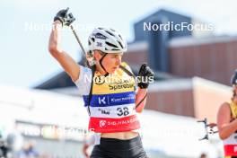 02.08.2024, Sandnes, Norway (NOR): Johanna Puff (GER) - BLINK24 Festival Biathlon - Sandnes (NOR). www.nordicfocus.com. © Manzoni/NordicFocus. Every downloaded picture is fee-liable.