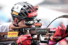 03.08.2024, Sandnes, Norway (NOR): Philipp Horn (GER) - BLINK24 Festival Biathlon - Sandnes (NOR). www.nordicfocus.com. © Nordnes/NordicFocus. Every downloaded picture is fee-liable.