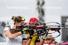 03.08.2024, Sandnes, Norway (NOR): Johanna Puff (GER) - BLINK24 Festival Biathlon - Sandnes (NOR). www.nordicfocus.com. © Nordnes/NordicFocus. Every downloaded picture is fee-liable.