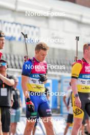 02.08.2024, Sandnes, Norway (NOR): Joergen Solhaug Saeter (NOR) - BLINK24 Festival Biathlon - Sandnes (NOR). www.nordicfocus.com. © Nordnes/NordicFocus. Every downloaded picture is fee-liable.