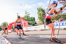 02.08.2024, Sandnes, Norway (NOR): Julia Simon (FRA) - BLINK24 Festival Biathlon - Sandnes (NOR). www.nordicfocus.com. © Manzoni/NordicFocus. Every downloaded picture is fee-liable.