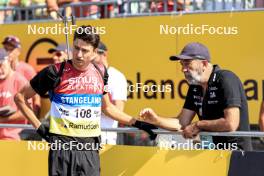 02.08.2024, Sandnes, Norway (NOR): Eric Perrot (FRA) - BLINK24 Festival Biathlon - Sandnes (NOR). www.nordicfocus.com. © Manzoni/NordicFocus. Every downloaded picture is fee-liable.