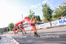 02.08.2024, Sandnes, Norway (NOR): Justine Braisaz-Bouchet (FRA) - BLINK24 Festival Biathlon - Sandnes (NOR). www.nordicfocus.com. © Manzoni/NordicFocus. Every downloaded picture is fee-liable.