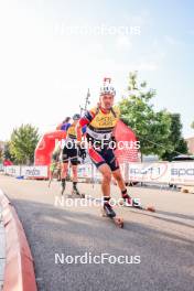 02.08.2024, Sandnes, Norway (NOR): Sturla Holm Laegreid (NOR) - BLINK24 Festival Biathlon - Sandnes (NOR). www.nordicfocus.com. © Manzoni/NordicFocus. Every downloaded picture is fee-liable.