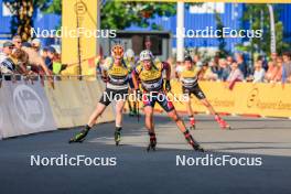 02.08.2024, Sandnes, Norway (NOR): Sturla Holm Laegreid (NOR) - BLINK24 Festival Biathlon - Sandnes (NOR). www.nordicfocus.com. © Manzoni/NordicFocus. Every downloaded picture is fee-liable.