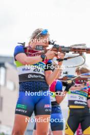 02.08.2024, Sandnes, Norway (NOR): Hanna Boerve (NOR) - BLINK24 Festival Biathlon - Sandnes (NOR). www.nordicfocus.com. © Nordnes/NordicFocus. Every downloaded picture is fee-liable.