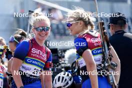 02.08.2024, Sandnes, Norway (NOR): Ragnhild Femsteinevik (NOR) - BLINK24 Festival Biathlon - Sandnes (NOR). www.nordicfocus.com. © Nordnes/NordicFocus. Every downloaded picture is fee-liable.