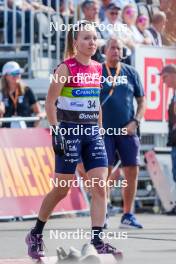 02.08.2024, Sandnes, Norway (NOR): Oceane Michelon (FRA) - BLINK24 Festival Biathlon - Sandnes (NOR). www.nordicfocus.com. © Nordnes/NordicFocus. Every downloaded picture is fee-liable.