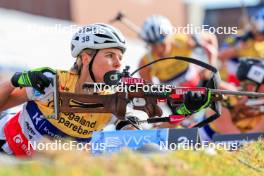 02.08.2024, Sandnes, Norway (NOR): Johanna Puff (GER) - BLINK24 Festival Biathlon - Sandnes (NOR). www.nordicfocus.com. © Manzoni/NordicFocus. Every downloaded picture is fee-liable.