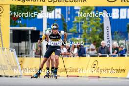 03.08.2024, Sandnes, Norway (NOR): Herman Strindeberg (NOR) - BLINK24 Festival Biathlon - Sandnes (NOR). www.nordicfocus.com. © Nordnes/NordicFocus. Every downloaded picture is fee-liable.