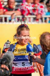 02.08.2024, Sandnes, Norway (NOR): Karoline Offigstad Knotten (NOR) - BLINK24 Festival Biathlon - Sandnes (NOR). www.nordicfocus.com. © Nordnes/NordicFocus. Every downloaded picture is fee-liable.