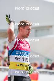 02.08.2024, Sandnes, Norway (NOR): Johannes Kuehn (GER) - BLINK24 Festival Biathlon - Sandnes (NOR). www.nordicfocus.com. © Nordnes/NordicFocus. Every downloaded picture is fee-liable.