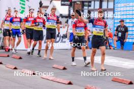 02.08.2024, Sandnes, Norway (NOR): Sturla Laegreid (Holm) - BLINK24 Festival Biathlon - Sandnes (NOR). www.nordicfocus.com. © Nordnes/NordicFocus. Every downloaded picture is fee-liable.