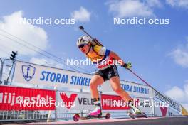 02.08.2024, Sandnes, Norway (NOR): Selina Grotian (GER) - BLINK24 Festival Biathlon - Sandnes (NOR). www.nordicfocus.com. © Nordnes/NordicFocus. Every downloaded picture is fee-liable.