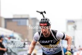 03.08.2024, Sandnes, Norway (NOR): Johannes Kuehn (GER) - BLINK24 Festival Biathlon - Sandnes (NOR). www.nordicfocus.com. © Manzoni/NordicFocus. Every downloaded picture is fee-liable.