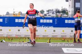 02.08.2024, Sandnes, Norway (NOR): Elvira Oeberg (SWE) - BLINK24 Festival Biathlon - Sandnes (NOR). www.nordicfocus.com. © Nordnes/NordicFocus. Every downloaded picture is fee-liable.