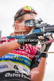 02.08.2024, Sandnes, Norway (NOR): Elvira Oeberg (SWE) - BLINK24 Festival Biathlon - Sandnes (NOR). www.nordicfocus.com. © Nordnes/NordicFocus. Every downloaded picture is fee-liable.