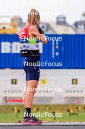 02.08.2024, Sandnes, Norway (NOR): Oceane Michelon (FRA) - BLINK24 Festival Biathlon - Sandnes (NOR). www.nordicfocus.com. © Nordnes/NordicFocus. Every downloaded picture is fee-liable.