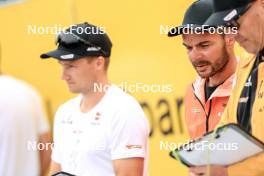 03.08.2024, Sandnes, Norway (NOR): Kristian Mehringer (GER), coach Team Germany - BLINK24 Festival Biathlon - Sandnes (NOR). www.nordicfocus.com. © Manzoni/NordicFocus. Every downloaded picture is fee-liable.