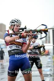 03.08.2024, Sandnes, Norway (NOR): Ragnhild Femsteinevik (NOR) - BLINK24 Festival Biathlon - Sandnes (NOR). www.nordicfocus.com. © Nordnes/NordicFocus. Every downloaded picture is fee-liable.