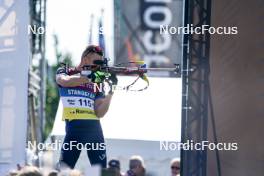 02.08.2024, Sandnes, Norway (NOR): Dmytro Pidruchnyi (UKR) - BLINK24 Festival Biathlon - Sandnes (NOR). www.nordicfocus.com. © Nordnes/NordicFocus. Every downloaded picture is fee-liable.