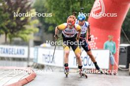 03.08.2024, Sandnes, Norway (NOR): Martin Femsteinevik (NOR) - BLINK24 Festival Biathlon - Sandnes (NOR). www.nordicfocus.com. © Manzoni/NordicFocus. Every downloaded picture is fee-liable.