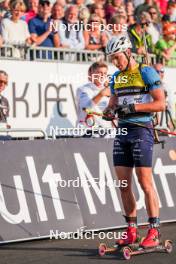 02.08.2024, Sandnes, Norway (NOR): Emilien Jacquelin (FRA) - BLINK24 Festival Biathlon - Sandnes (NOR). www.nordicfocus.com. © Nordnes/NordicFocus. Every downloaded picture is fee-liable.