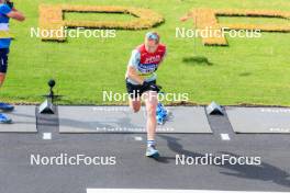 02.08.2024, Sandnes, Norway (NOR): Johannes Boe (Thingnes) - BLINK24 Festival Biathlon - Sandnes (NOR). www.nordicfocus.com. © Nordnes/NordicFocus. Every downloaded picture is fee-liable.