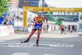 02.08.2024, Sandnes, Norway (NOR): Ragnhild Femsteinevik (NOR) - BLINK24 Festival Biathlon - Sandnes (NOR). www.nordicfocus.com. © Nordnes/NordicFocus. Every downloaded picture is fee-liable.