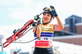 02.08.2024, Sandnes, Norway (NOR): Gilonne Guigonnat (FRA) - BLINK24 Festival Biathlon - Sandnes (NOR). www.nordicfocus.com. © Manzoni/NordicFocus. Every downloaded picture is fee-liable.