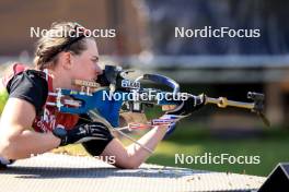 02.08.2024, Sandnes, Norway (NOR): Elvira Oeberg (SWE) - BLINK24 Festival Biathlon - Sandnes (NOR). www.nordicfocus.com. © Manzoni/NordicFocus. Every downloaded picture is fee-liable.