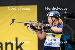 03.08.2024, Sandnes, Norway (NOR): Karoline Erdal (NOR) - BLINK24 Festival Biathlon - Sandnes (NOR). www.nordicfocus.com. © Manzoni/NordicFocus. Every downloaded picture is fee-liable.