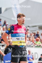 02.08.2024, Sandnes, Norway (NOR): Sturla Laegreid (Holm) - BLINK24 Festival Biathlon - Sandnes (NOR). www.nordicfocus.com. © Nordnes/NordicFocus. Every downloaded picture is fee-liable.