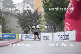 03.08.2024, Sandnes, Norway (NOR): Emilie Aagheim Kalkenberg (NOR) - BLINK24 Festival Biathlon - Sandnes (NOR). www.nordicfocus.com. © Nordnes/NordicFocus. Every downloaded picture is fee-liable.