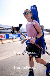 02.08.2024, Sandnes, Norway (NOR): Jeanne Richard (FRA) - BLINK24 Festival Biathlon - Sandnes (NOR). www.nordicfocus.com. © Manzoni/NordicFocus. Every downloaded picture is fee-liable.