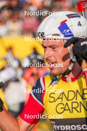 02.08.2024, Sandnes, Norway (NOR): Sturla Holm Laegreid (NOR) - BLINK24 Festival Biathlon - Sandnes (NOR). www.nordicfocus.com. © Nordnes/NordicFocus. Every downloaded picture is fee-liable.