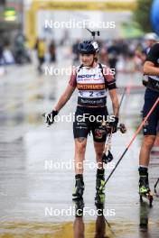 03.08.2024, Sandnes, Norway (NOR): Lou Jeanmonnot (FRA) - BLINK24 Festival Biathlon - Sandnes (NOR). www.nordicfocus.com. © Manzoni/NordicFocus. Every downloaded picture is fee-liable.