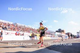 02.08.2024, Sandnes, Norway (NOR): Johannes Kuehn (GER) - BLINK24 Festival Biathlon - Sandnes (NOR). www.nordicfocus.com. © Manzoni/NordicFocus. Every downloaded picture is fee-liable.