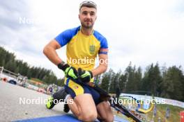 05.09.2024, Lenzerheide, Switzerland (SUI): Taras Lesiuk (UKR) - Biathlon summer training, Lenzerheide (SUI). www.nordicfocus.com. © Manzoni/NordicFocus. Every downloaded picture is fee-liable.