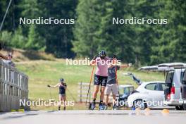 28.08.2024, Bessans, France (FRA): Julia Simon (FRA) - Biathlon summer training, Bessans (FRA). www.nordicfocus.com. © Authamayou/NordicFocus. Every downloaded picture is fee-liable.