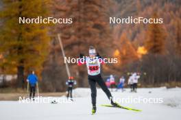 09.11.2024, Bessans, France (FRA): Oceane Michelon (FRA) - Biathlon summer training, Bessans (FRA). www.nordicfocus.com. © Authamayou/NordicFocus. Every downloaded picture is fee-liable.