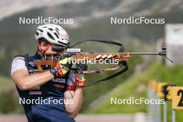 19.06.2024, Lavaze, Italy (ITA): Didier Bionaz (ITA) - Biathlon summer training, Lavaze (ITA). www.nordicfocus.com. © Vanzetta/NordicFocus. Every downloaded picture is fee-liable.