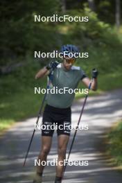 18.06.2024, Correncon-en-Vercors, France (FRA): Theo Guiraud Poillot (FRA) - Biathlon summer training, Correncon-en-Vercors (FRA). www.nordicfocus.com. © Joly/NordicFocus. Every downloaded picture is fee-liable.