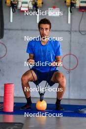 16.09.2024, Lenzerheide, Switzerland (SUI): Theo Guiraud Poillot (FRA) - Biathlon summer training, Lenzerheide (SUI). www.nordicfocus.com. © Manzoni/NordicFocus. Every downloaded picture is fee-liable.