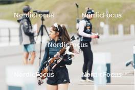 19.05.2024, Forni Avoltri, Italy (ITA): Beatrice Trabucchi (ITA) - Biathlon summer training, Forni Avoltri (ITA). www.nordicfocus.com. © Del Fabbro/NordicFocus. Every downloaded picture is fee-liable.